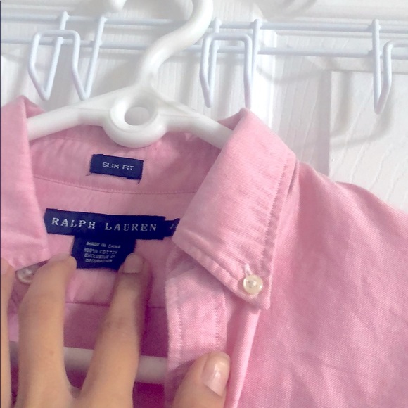 Ralph Lauren Pink Button Up shirt - Picture 3 of 6